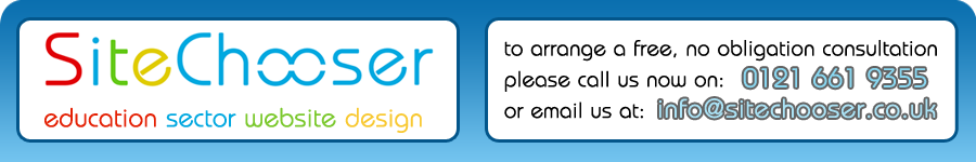 SiteChooser - School Website Design